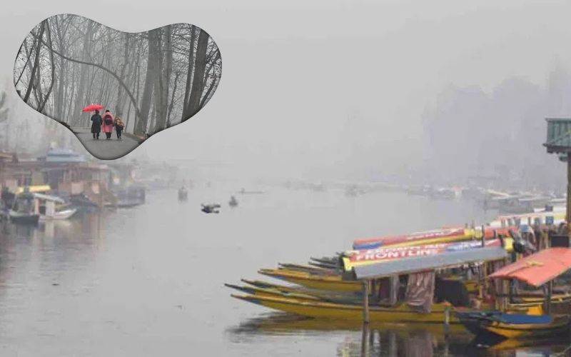 کشمیر شدید سردی۔ گلمرگ،پہلگام میں درجہ حرارت صفر سے نیچے